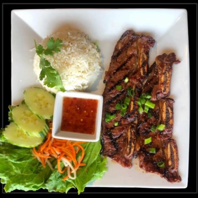 Vietnamese BBQ Beef Ribs.
