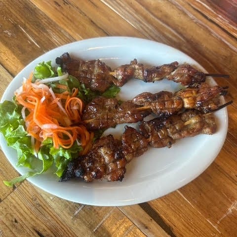 Grilled Pork Skewers.