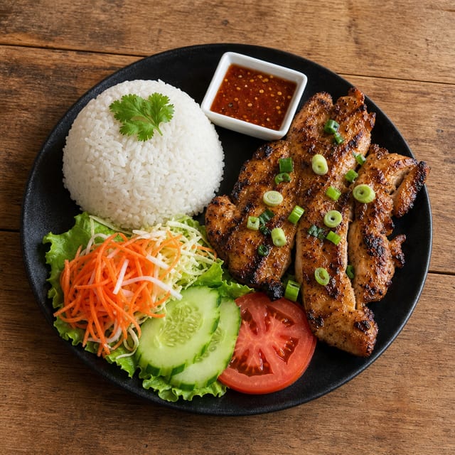 Grilled Lemongrass Chicken.