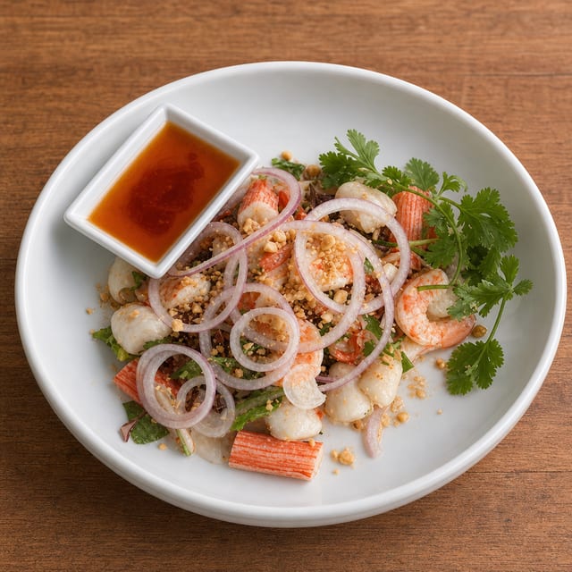 Goi Hai San (Spicy or Non-Spicy).