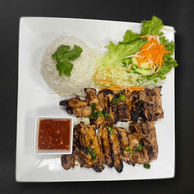Grilled Lemongrass Chicken.