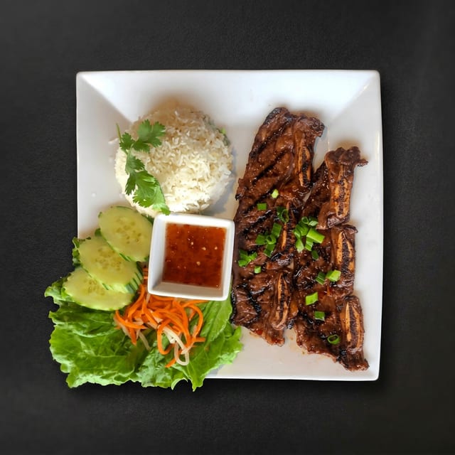 Vietnamese BBQ Beef Ribs.